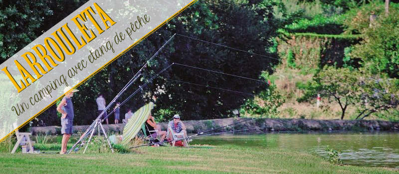 camping avec etang de peche